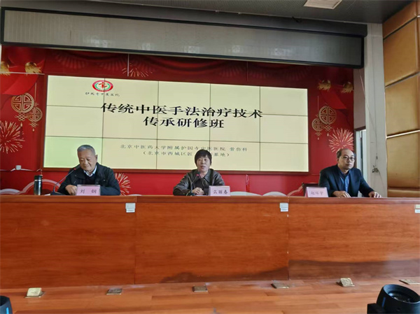 传承发展 承古启新　2025年度北京市级继续教育项目——传统中医手法治疗技术传承研修班顺利举办